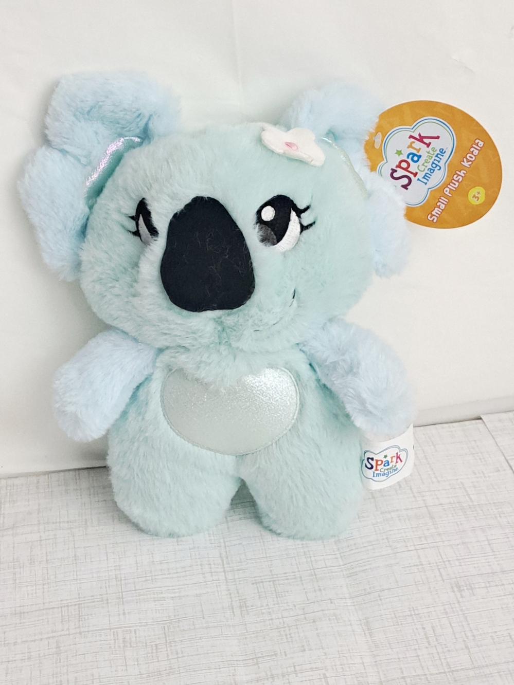 Spark Imagine Light Blue Plush Koala Toy - Soft Cuddly Stuffed Animal